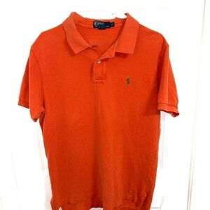 Ralph Lauren Men's Vibrant Orange Polo Shirt